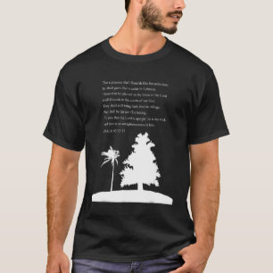 Sprichwörterbuch-Studie Psalm 92 12 15 T-Shirt