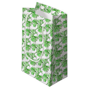 Sprig von Petersilie Kräuterkunst Kleine Geschenktüte
