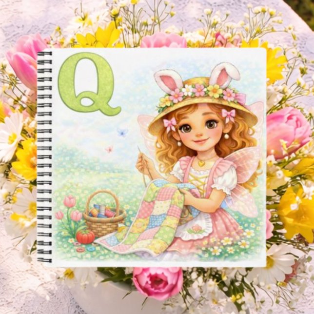 Spring Alphabet Letter Q Notebook for Kids Notizbuch (Von Creator hochgeladen)