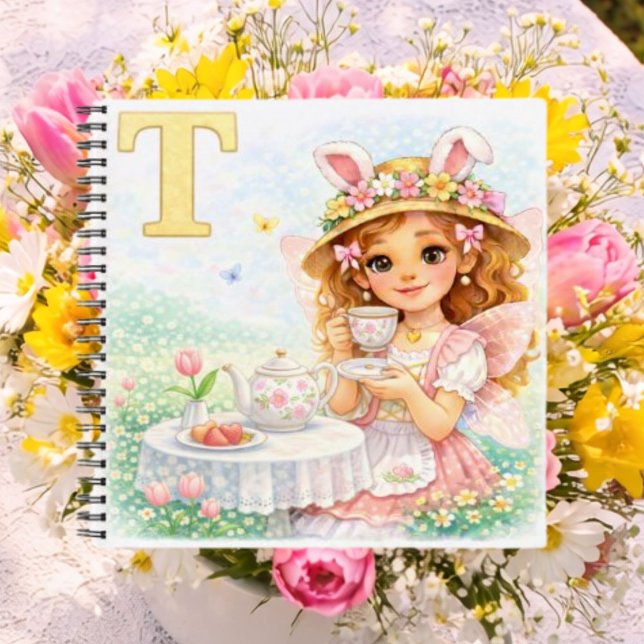 Spring Alphabet Letter T Notebook for Kids Notizbuch (Von Creator hochgeladen)