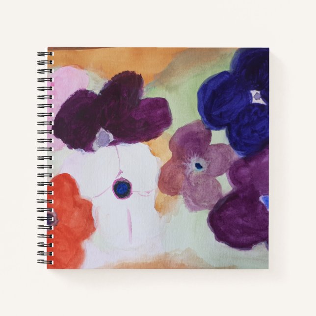 Spring Anemones SpiralNotebook Notizbuch (Vorderseite)
