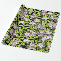 Spring Apple Blossom Geschenk Wrap Roll