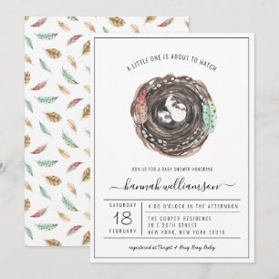 Spring Baby   Baby Shower steht kurz vor dem Schlü Einladung