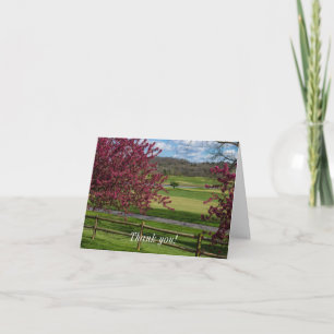 Spring Beauty at Rivercut Danke-Card Dankeskarte