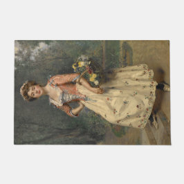 Spring Beauty (von Raimundo de Madrazo y Garreta) Fußmatte