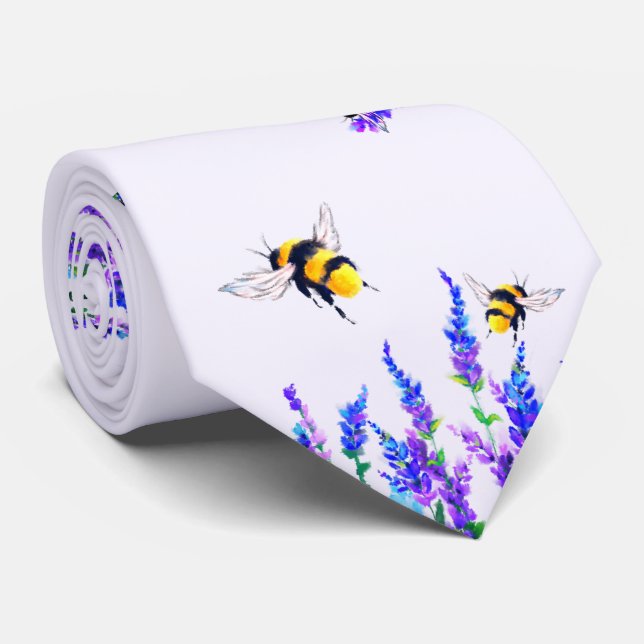 Spring Bees Neck Tie Krawatte (Gerollt)