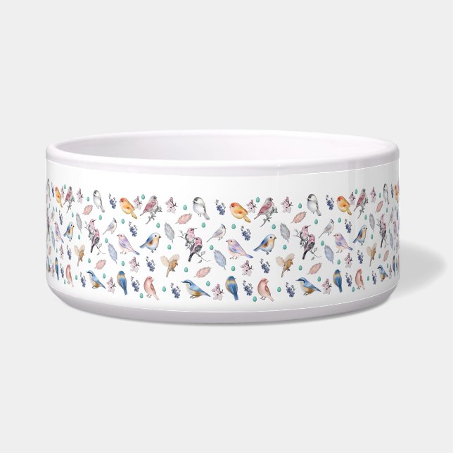 Spring Birds Pattern Napf (Vorderseite)