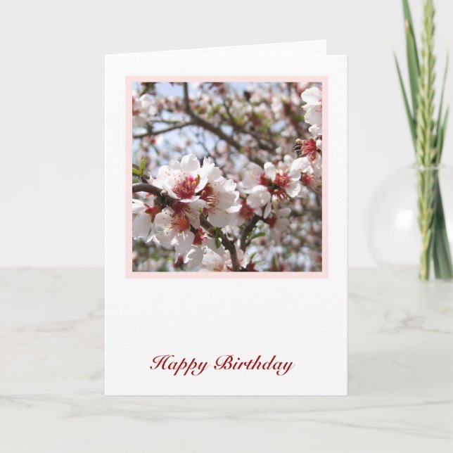 Spring Birthday Card Karte (Vorderseite)