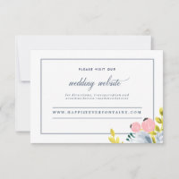 SPRING BLOOM FLORAL Website-Karte