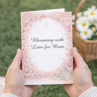 Spring Blossom Mother’s Day Card from Daughter Karte