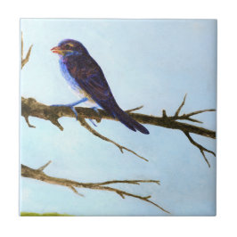 Spring Blue Bird Keramik Tile Fliese