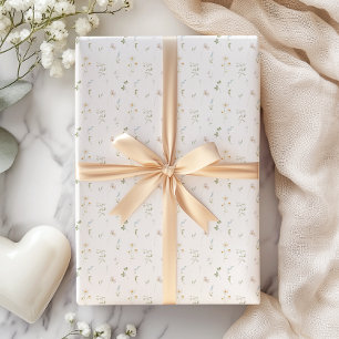 Spring Blue Wildblume Geschenkpapier