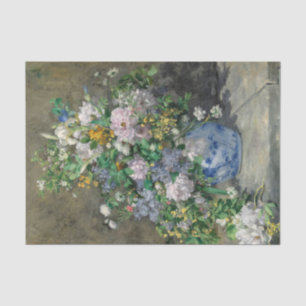 Spring Bouquet, 1866 von Pierre-Auguste Renoir Seidenpapier