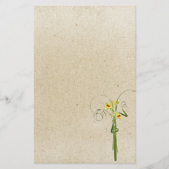 Spring Bouquet Briefpapier (Vorderseite)