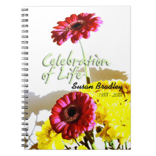 Spring Bouquet - Feier des Life Gast Book Notizblock