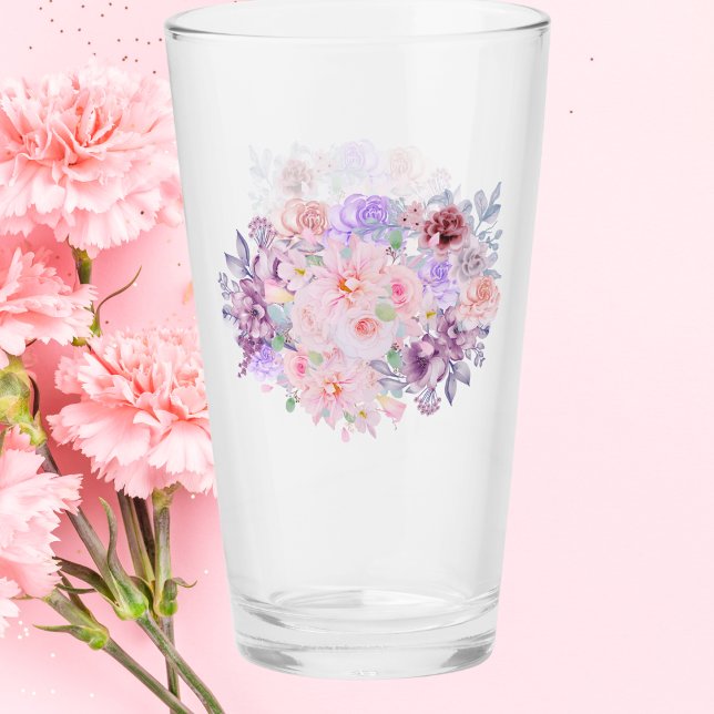 Spring Bouquet Glass Cup Glas (Von Creator hochgeladen)