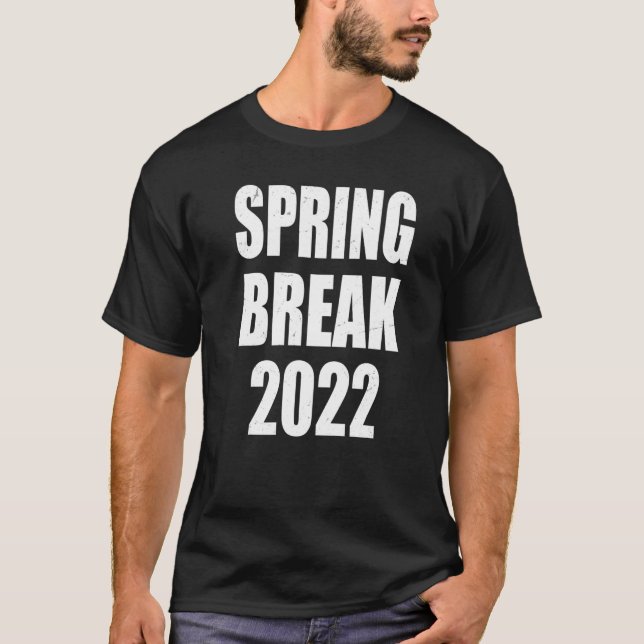 Spring Break 2022 T-Shirt Spring Break Sunset 2 (Vorderseite)