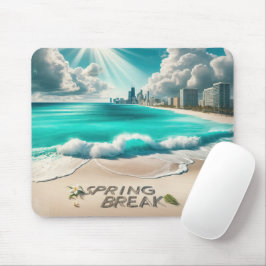 Spring Break Beach Mousepad