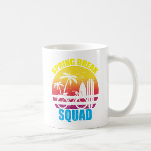 Spring Break Family Squad 2024 Beach Summer Trips Kaffeetasse