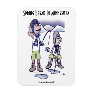 Spring Break Magnet