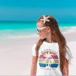 Spring Break Trip Beach Sonnenuntergang Niedliche  T-Shirt<br><div class="desc">Dieser niedliche T - Shirt mit tropischen Palmen ist ideal für einen Sommerurlaub oder einen unterhaltsamen Ausflug mit der Familie. Personalisieren Sie ein Set individueller T - Shirt für Ihre Gruppenreise zum Strand oder einer Wiedersehen.</div>