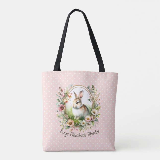 Spring Bunny Tasche (Rückseite)