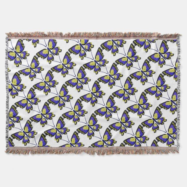 Spring Butterfly Decke (Vorderseite)