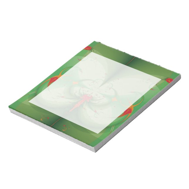 Spring Butterfly Notizblock (Rotiert)