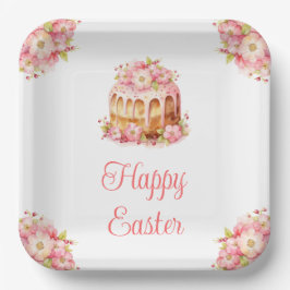 Spring Cake Easter Brunch Pappteller