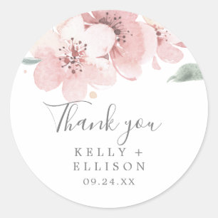 Spring Cherry Blossom Danke, dass Sie Sticker bevo