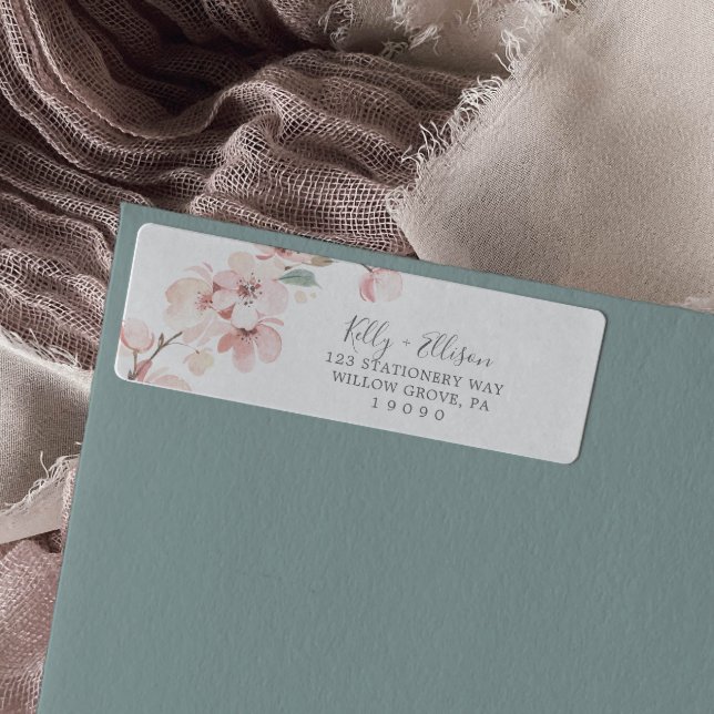 Spring Cherry Blossom Rücksendeadresse (Von Creator hochgeladen)