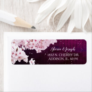 Spring Cherry Blossoms Hochzeitadresse