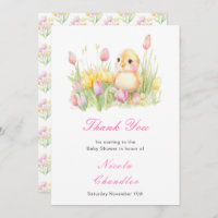 Spring Chick Baby Dusche