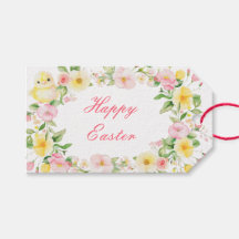 Spring Chick Floral Happy Oaster