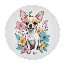 Spring Chihuahua Schneidebrett