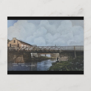 Spring City PA Schuylkill-Kanal Postkarte