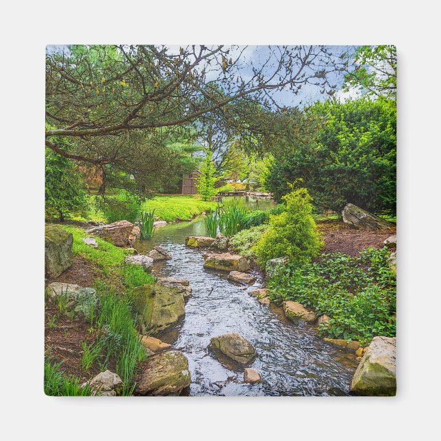 Spring Creek Painterly Magnet (Vorne)