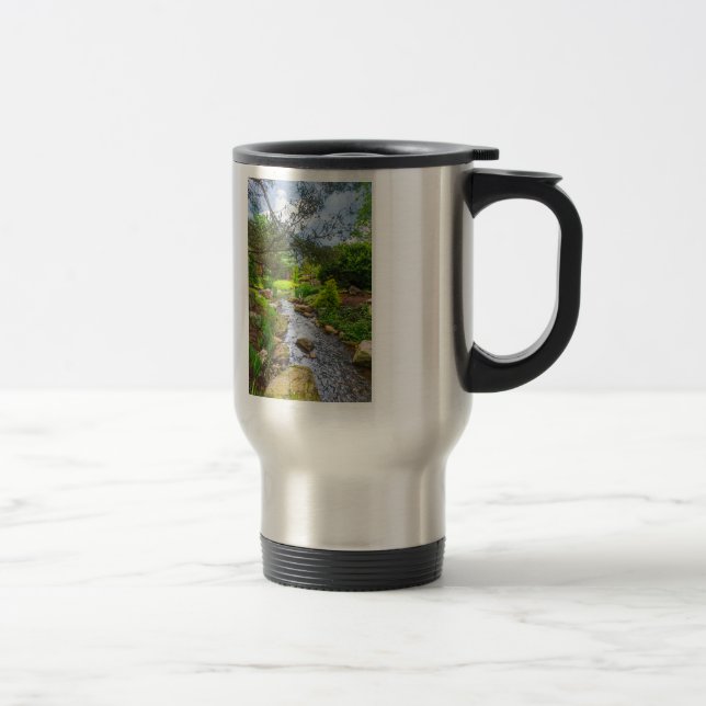 Spring Creek Painterly Reisebecher (Rechts)