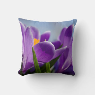 Spring Crocus Pillow und Case Kissen