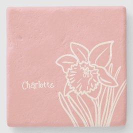 Spring Daffodil  Steinuntersetzer