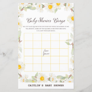 Spring Daisy Blume Baby Showspiel
