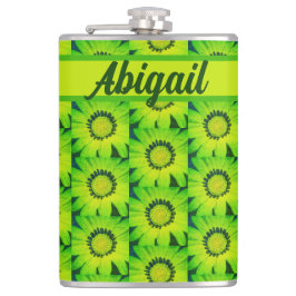 "Spring Daisy" Custom Thermal Tumbler Flachmann