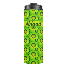 "Spring Daisy" Custom Thermal Tumbler Thermosbecher