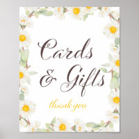 Spring Daisy Themed Bridal | Babyduschzeichen