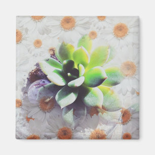 Spring Dream Pflanze Digitale Kunst Magnet