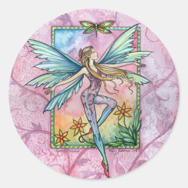 Spring Fairy Stickers von Molly Harrison (Vorderseite)