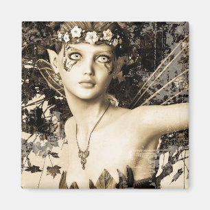 Spring Fairy Vintag Magnet
