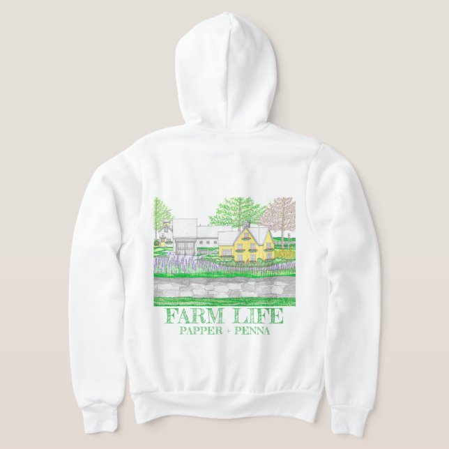 Spring Farm Zippered Hoodie (AblageHinten)