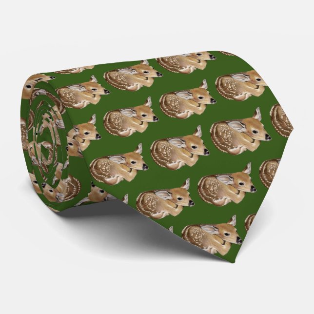 Spring Fawn Krawatte (Gerollt)