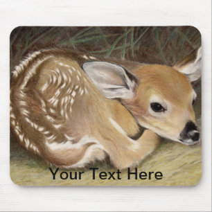 Spring Fawn Mousepad